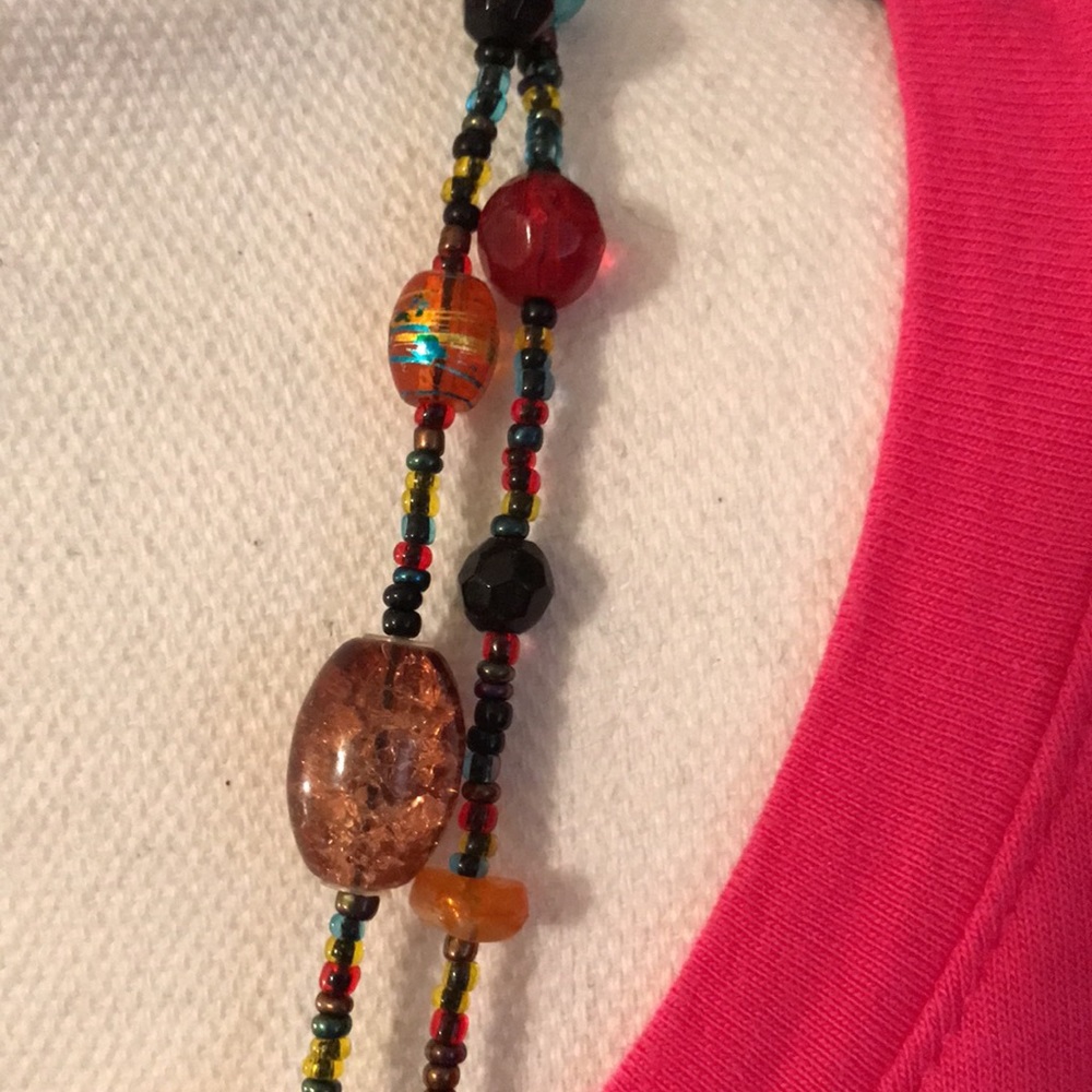 EsMor double strand beaded necklace - Picture 6 of 7